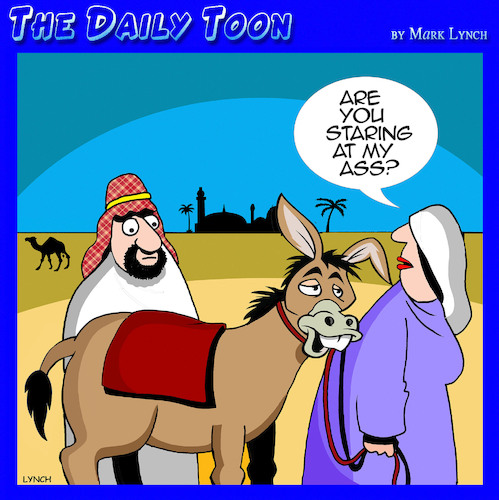 Cartoon: ASS (medium) by toons tagged asses,donkeys,misunderstanding,beast,of,burden,asses,donkeys,misunderstanding,beast,of,burden
