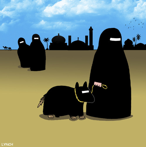 Burka dog