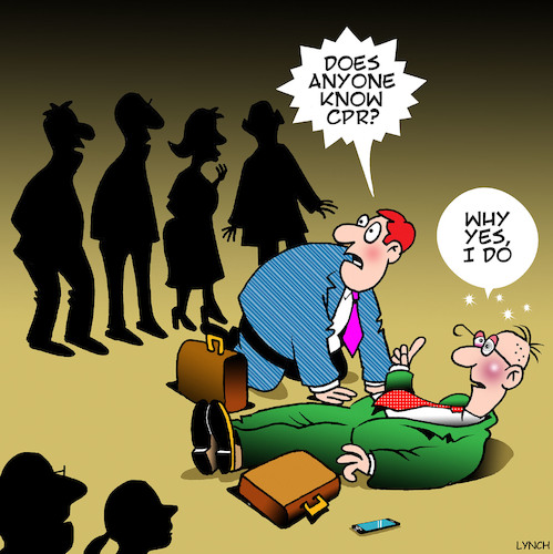 CPR Cartoon