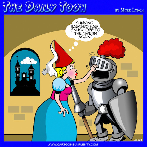 Cartoon: Empty shell (medium) by toons tagged knights,fair,maidens,princess,taverns,knights,fair,maidens,princess,taverns