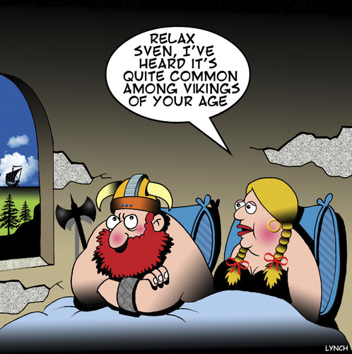 Cartoon: Erectile dysfunction (medium) by toons tagged impotence,erectile,dysfunction,horny,vikings,impotence,viagra,erectile,dysfunction,horny,vikings