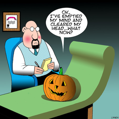 Cartoon: Halloween (medium) by toons tagged pumpkin,halloween,therapy,karma,vegetables,pumpkin,halloween,therapy,karma,vegetables