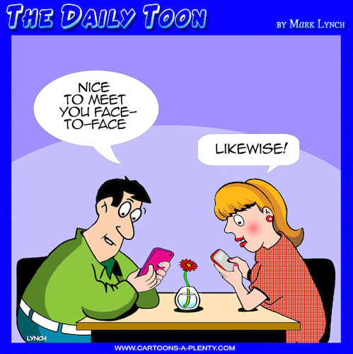 Cartoon: Tinder dates (medium) by toons tagged online,dates,tinder,online,dates,tinder