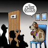 Cartoon: Alcoholic (small) by toons tagged aa,alcoholics,anonymous,st,bernard,dogs,rescue,dog,avalanche,addictions