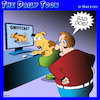 Cartoon: Bad dog (small) by toons tagged dogs,online,porn