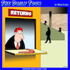 Cartoon: Boomerang (small) by toons tagged returns,counter,retail,sales