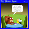 Cartoon: Busy as a beaver (small) by toons tagged beaver,bees,busy,relationships