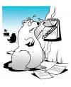 Cartoon: cancelled (small) by toons tagged polar bears arctic melting endangered species fur animals environment ecology greenhouse gases pollution earth day