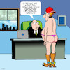 Cartoon: Casual Friday (small) by toons tagged thong,naked,cowboy,boots