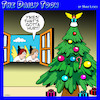 Cartoon: Christmas tree (small) by toons tagged christmas,trees,angel