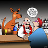Cartoon: Cocktail shaker (small) by toons tagged cocktails,kangaroos,cocktail,shaker