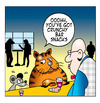 Cartoon: crunchy bar snacks (small) by toons tagged cats,mice,animals,pubs,bars,food,bar,bartender,publican,off,licence