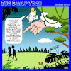 Cartoon: Danger to the environment (small) by toons tagged adam,and,eve,environmental,issues,garden,of,eden