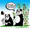 Cartoon: extinct (small) by toons tagged panda,conservation
