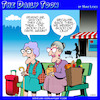 Cartoon: Good old days (small) by toons tagged nostalgia,olden,days,old,maids