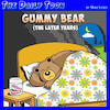 Cartoon: Gummy bear (small) by toons tagged old,age,gummy,bears,false,teeth