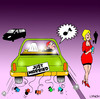 Cartoon: Just married (small) by toons tagged marriage wolf whistle divorce whistling just married relationships love unfaithful wedding car