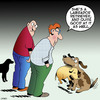 Cartoon: Labrador retriever (small) by toons tagged labrador,dogs,retriever,canine,dog,trainer
