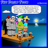 Cartoon: Mafia (small) by toons tagged mafia,hits,swim,with,dolphins,cement,sandshoes