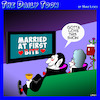 Cartoon: Married at first sight (small) by toons tagged vampires,reality,tv