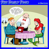 Cartoon: Mermaid (small) by toons tagged wine,list,mermaids,myths