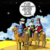 Cartoon: Midwife (small) by toons tagged three,wise,men,midwife,nativity,scene,pregnancy,christmas,xmas,bethleham