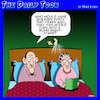 Cartoon: One night stand (small) by toons tagged long,marriage,one,night,stand,pensioners,aging