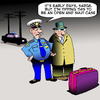 Cartoon: Open and shut case (small) by toons tagged police,luggage,suitcase,arrests,travel