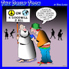 Cartoon: Peace on earth (small) by toons tagged good,will,to,men,peace,on,earth,apps,bible,sayings,sign,placard,carrying,gen