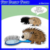 Cartoon: Porcupine love (small) by toons tagged porcupines