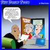 Cartoon: Retirement planning (small) by toons tagged retirement,planner,golden,years,pensioners