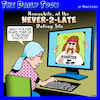 Cartoon: Seniors dating (small) by toons tagged woodstock,seniors,date,site,recent,photo