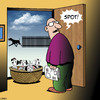 Cartoon: Spot (small) by toons tagged unwanted,pregnancy,puppies,animals,dalmations,dogs