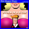 Cartoon: Stormy Daniels (small) by toons tagged donald trump stormy daniels porn star white house scandal and boobs breasts cup
