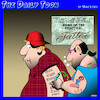 Cartoon: Tattoos (small) by toons tagged tattoos,shopping,list,cartoon,tattoo,parlor,grocery