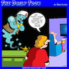 Cartoon: Three wishes (small) by toons tagged genie,in,bottle