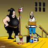 Cartoon: tips (small) by toons tagged tipping,guillotine,executioner,beheaded,history