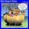 Cartoon: Tripadvisor (small) by toons tagged noahs,ark,tripadvisor,rain