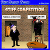Cartoon: Undertakers (small) by toons tagged funeral,directors,dead,bodies,stiffs,business,competition