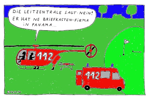 Cartoon: Panama-Handikap (medium) by Müller tagged panama,briefkastenfirma,steuer,offshore