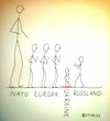 Cartoon: Boxer (small) by Müller tagged putin,russland,ukraine,nato,boxer,europa