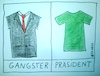 Cartoon: Gangster Präsident (small) by Müller tagged putin,ukraine,krieg,war
