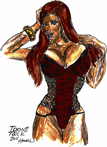 Cartoon: BURLESQUE 2 (medium) by Toonstalk tagged burlesque,sexy,entertainers,dancers,models,voluptuous,erotica,strippers