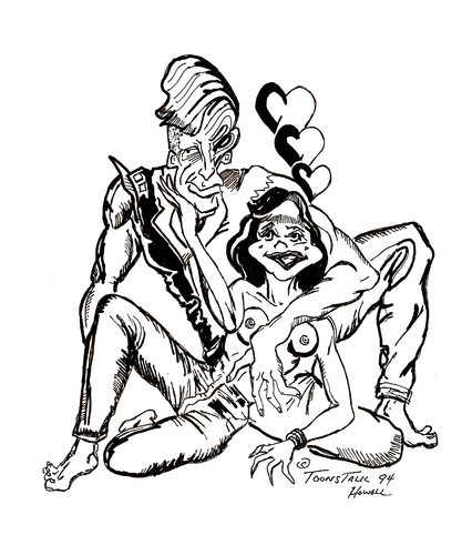 Cartoon: MODERN LOVE (medium) by Toonstalk tagged love,sexy,infatuation,boy,girl
