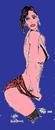Cartoon: Ka Boom (small) by Toonstalk tagged model sexy lingerie erotica sensual blue