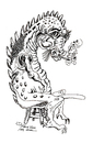 Cartoon: PUFFY D (small) by Toonstalk tagged puff the magic dragon smokin