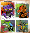 Cartoon: Venom bikers (small) by Garvals tagged dinosaur,biker