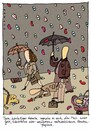 Cartoon: Es regnet. (small) by schwoe tagged regene,gesicht,auge,nase,mund,nackt,undank,undankbar
