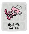 Cartoon: Hasi 36 (small) by schwoe tagged hasi,hase,salto,bodenturnen,schwindel