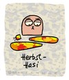Cartoon: Hasi 48 (small) by schwoe tagged hase,hasi,herbst,färbung,jahreszeit